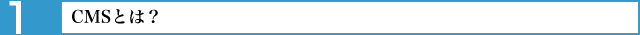 CMSとは？