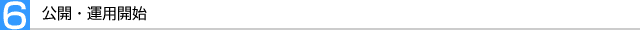 公開・運用開始