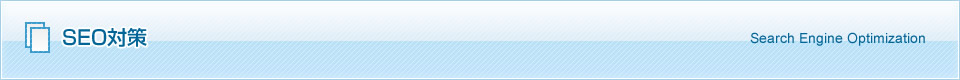 SEO対策(Search Engine Optimization)